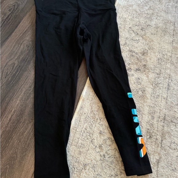 PINK Victoria's Secret Pants - PINK Victoria's Secret Black Leggings with logo